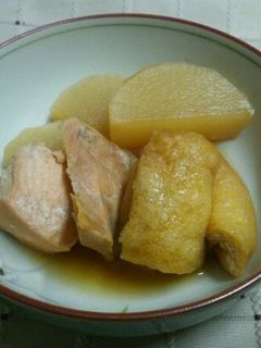 大根と鮭の味噌煮-レシピのメイン写真