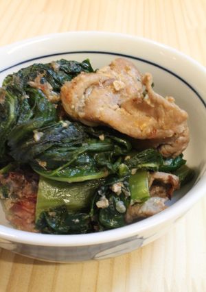 フライパンde塩麹豚と高菜の醤油麹甘酒煮-レシピのメイン写真