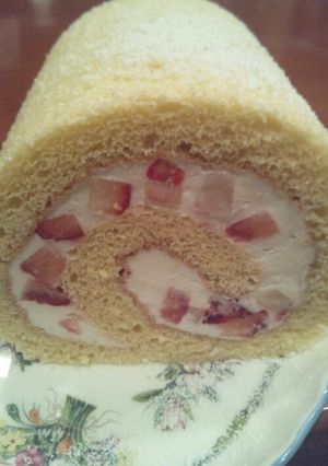 フワフワしっとりロールケーキ-レシピのメイン写真