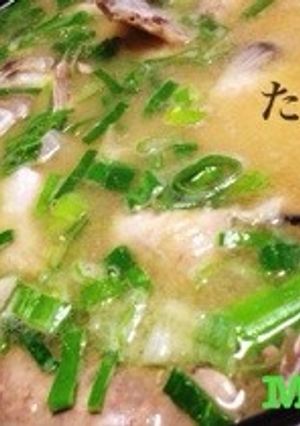 これぞ本場の味‼︎肝で濃厚たら汁♡-レシピのメイン写真