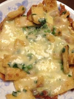 簡単すぎる♪油揚げのネギチーズ焼き-レシピのメイン写真