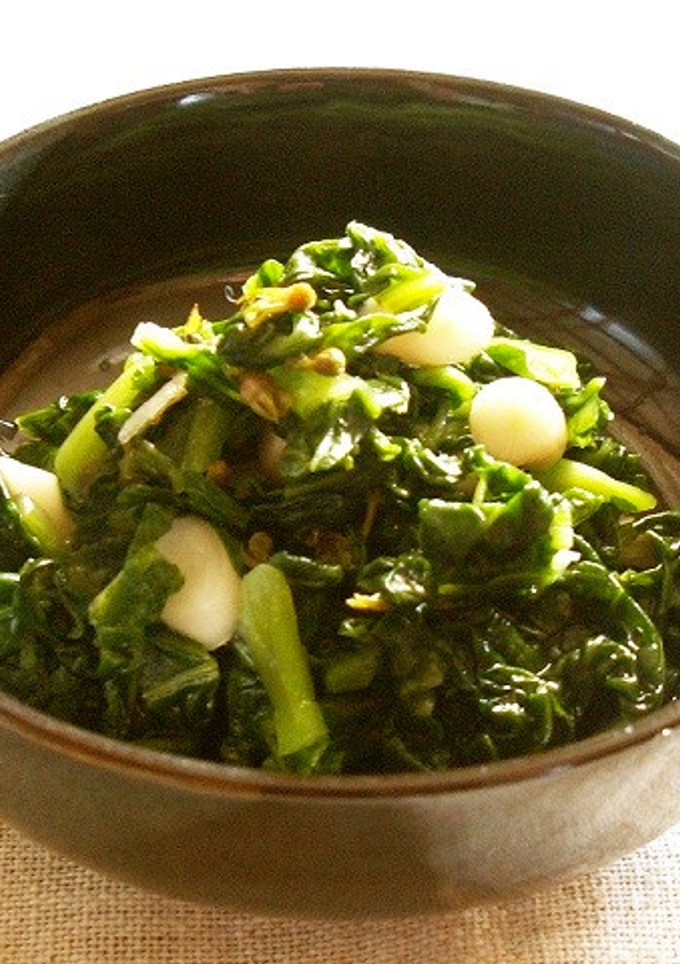 大根菜としその実の即席漬け-レシピのメイン写真