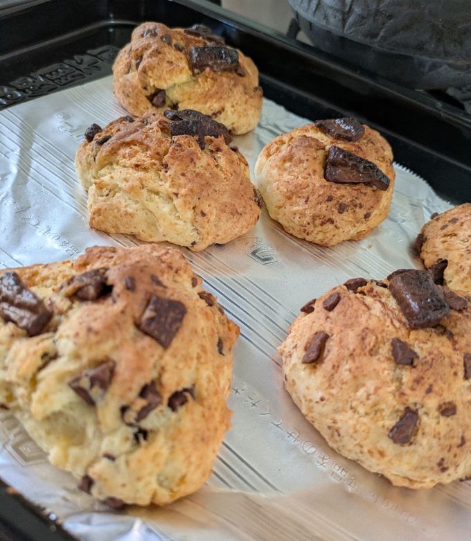 スタバ風スコーン 中はもっちり🍪 by 21 OLIVE 【クックパッド】 簡単