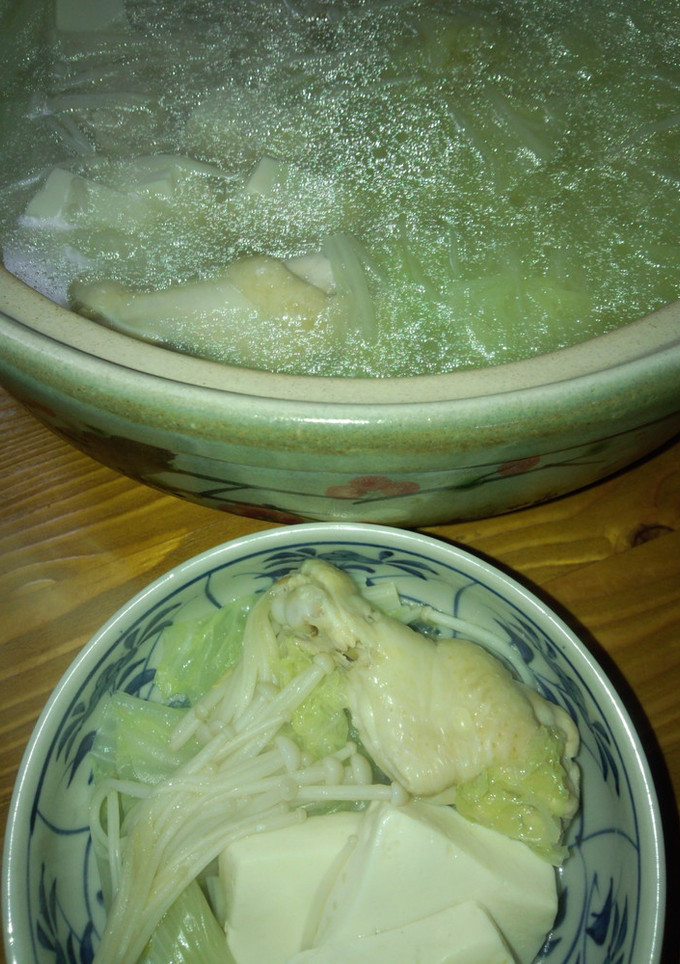 簡単鍋♪うちの湯豆腐-レシピのメイン写真
