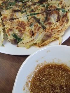 新玉ねぎでチヂミ&チヂミのタレ-レシピのメイン写真