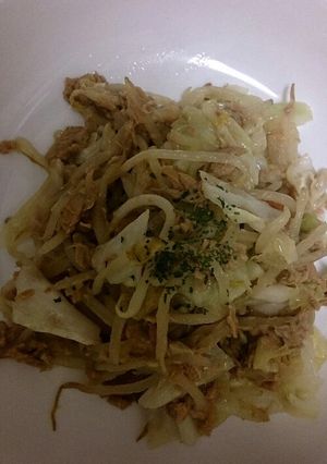 キャベツとツナのシンプル炒め-レシピのメイン写真