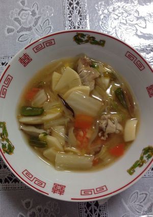 ラーメンスープの素で八宝菜-レシピのメイン写真