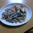 もやしと豚こまの厚揚げ入り中華炒め
