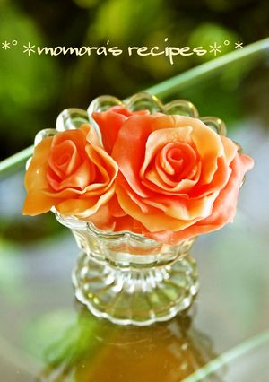 本命用デコレーションに♡簡単チョコの薔薇-レシピのメイン写真