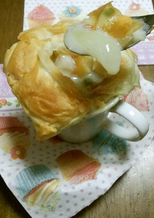 ホットなシチューパイ♭-レシピのメイン写真