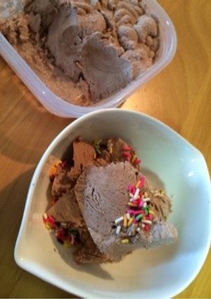 生クリームの残りでチョコアイス-レシピのメイン写真
