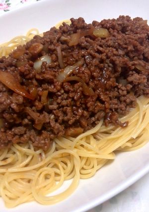 トマト缶不要♥簡単ミートソーススパゲティ-レシピのメイン写真