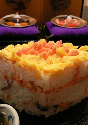 ひし形のお寿司♪-レシピのメイン写真