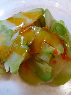 ザーサイの新漬けラー油かけ❀-レシピのメイン写真