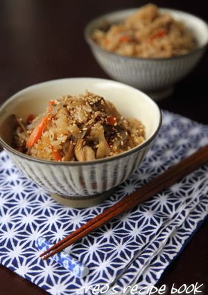 鶏ごぼう飯-レシピのメイン写真
