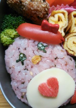 キャラ弁☆プリティーリズムのラブリン♪-レシピのメイン写真