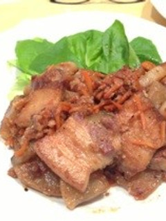 香ばしい☆豚バラと大根のゴマ味噌焼き-レシピのメイン写真