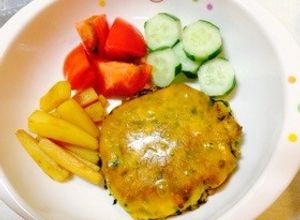 豆腐だけで満足ハンバーグ♡まろやかチーズ-レシピのメイン写真