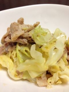 キャベツの胡麻みそマヨ炒め-レシピのメイン写真