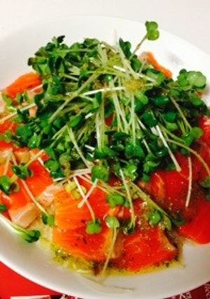 手抜き！！サーモンマリネ-レシピのメイン写真