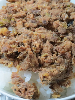 鯖缶そぼろ-レシピのメイン写真