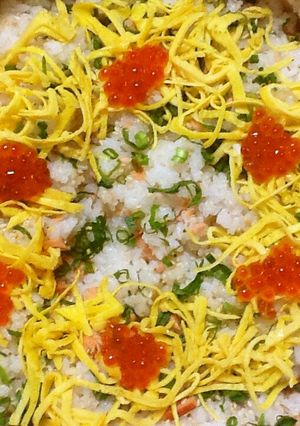 我が家の☆ちらし寿司風ご飯-レシピのメイン写真