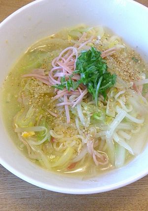 サッポロ一番塩ラーメン とろみアレンジ-レシピのメイン写真