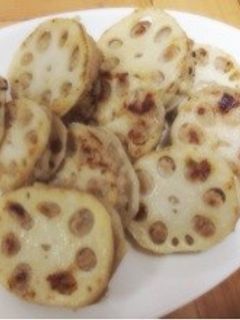 れんこんのはさみ焼き-レシピのメイン写真