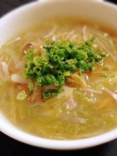 千切り野菜のとろ〜り生姜スープ-レシピのメイン写真