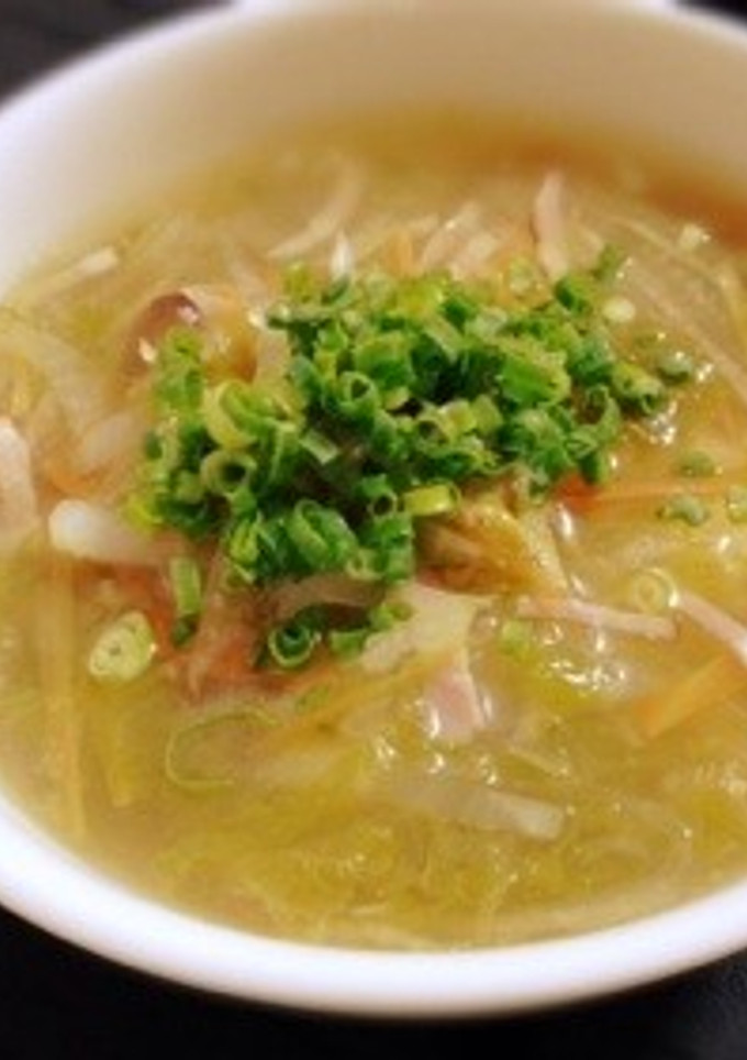 千切り野菜のとろ〜り生姜スープ-レシピのメイン写真