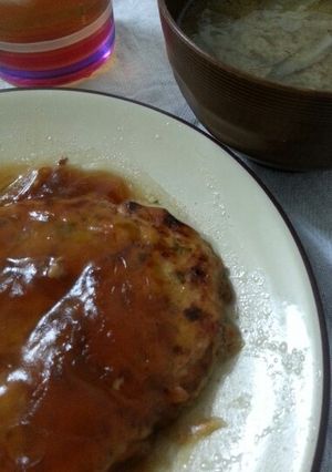 鶏ミンチ&豆腐ハンバーグ-レシピのメイン写真