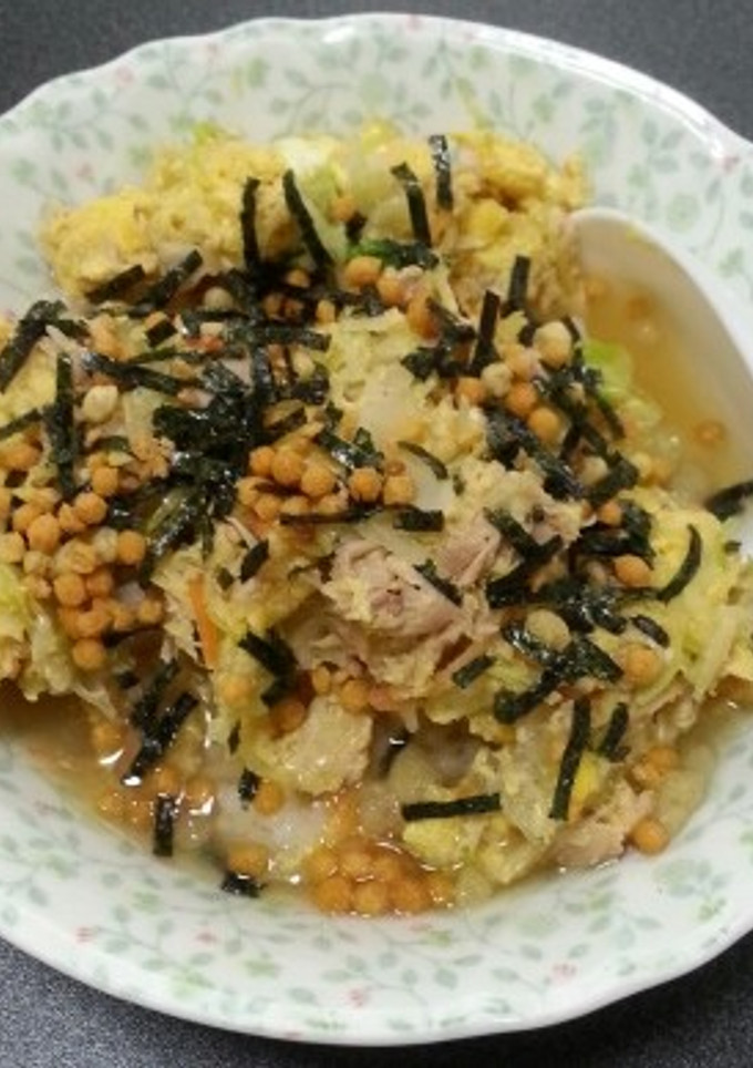 お茶漬けの素で簡単 スープ飯-レシピのメイン写真