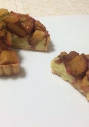 さつまいもと焼きリンゴのタルト-レシピのメイン写真