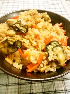 冷めても美味しい 牡蠣めし(๑≧♉ฺ≦)-レシピのメイン写真
