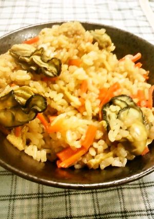 冷めても美味しい　牡蠣めし(๑≧♉ฺ≦)-レシピのメイン写真