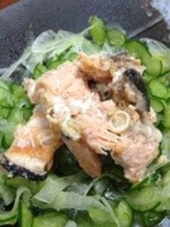 新玉ねぎと鯖の水煮缶で簡単さっぱりサラダ-レシピのメイン写真