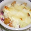 リンゴとおいものヨーグルトグラタン