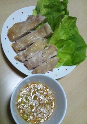 我が家の☆グリルチキン焼き☆ネギ塩レモン-レシピのメイン写真