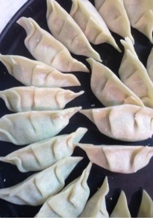 野菜たっぶり 水菜の餃子-レシピのメイン写真
