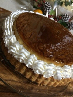 大きなプリンタルト-レシピのメイン写真