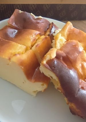 水切りヨーグルトでさっぱりチーズケーキ-レシピのメイン写真