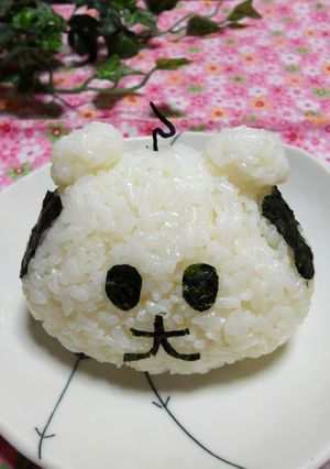 キャラ弁☆大徳さんのおにぎり-レシピのメイン写真