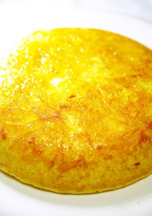 フライパンdeつやつや！柚子の甘煮ケーキ-レシピのメイン写真