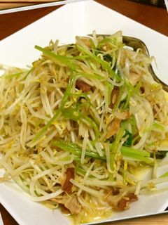 もやしと三つ葉の炒めもの-レシピのメイン写真