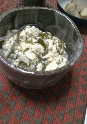 ヘルシー★豆腐&メカブ丼-レシピのメイン写真