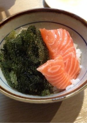 のせるだけ！海ぶどう丼-レシピのメイン写真