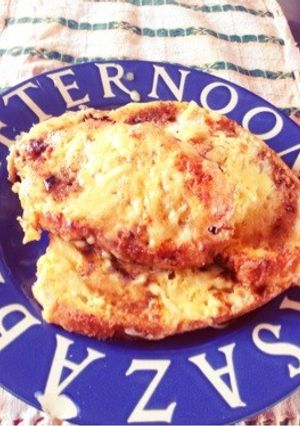 アンチョビとチーズのフレンチトースト-レシピのメイン写真