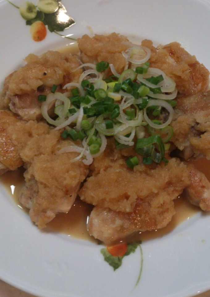 甘くない簡単とりのみぞれ煮-レシピのメイン写真