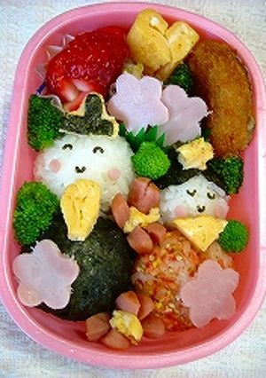 ひなまつり弁当(2006.03.03)-レシピのメイン写真