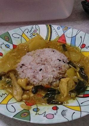 グリーンカレー？ココナッツカレー？(笑)-レシピのメイン写真